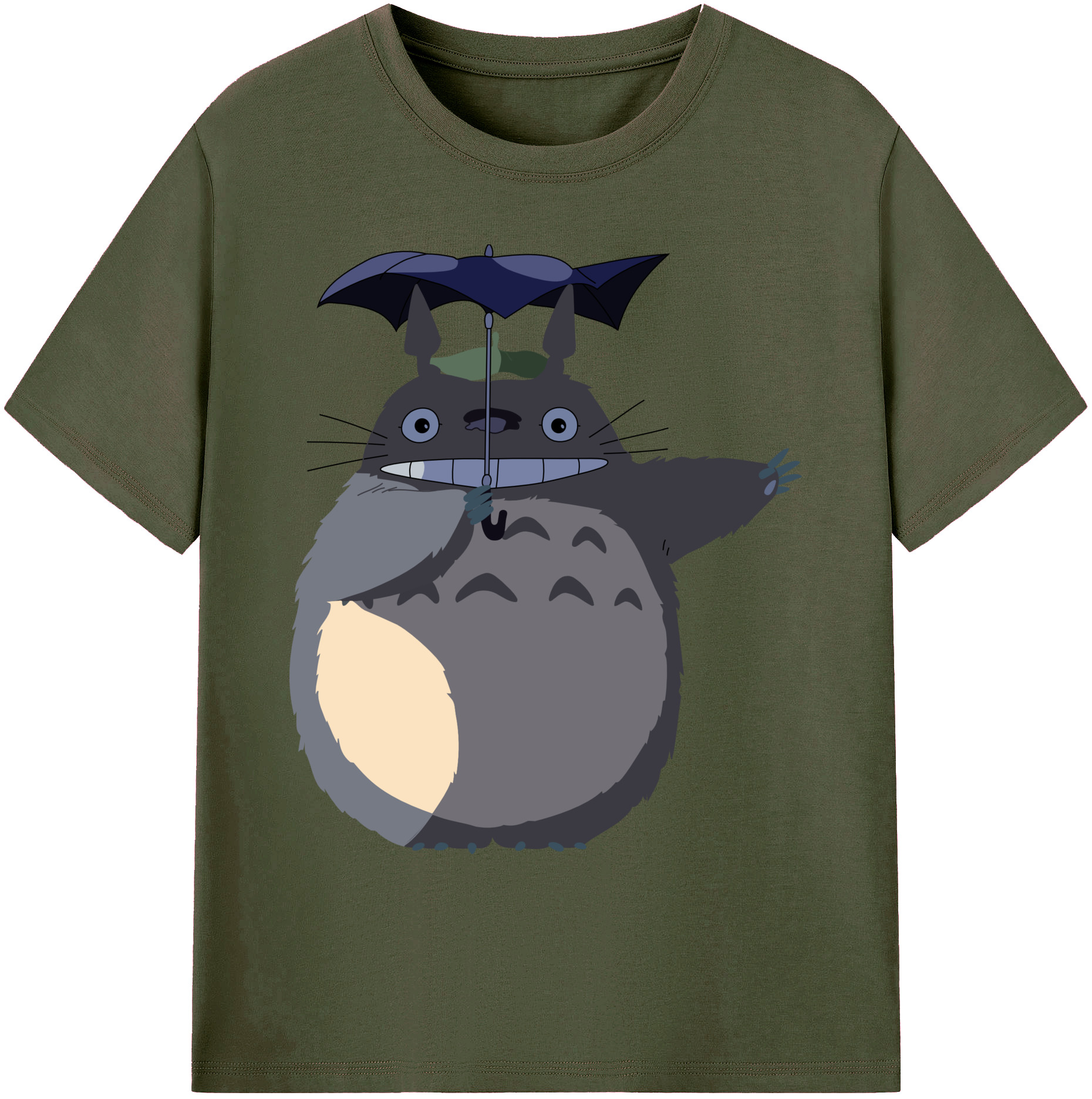 （画像用） となりのトトロ 草壁メイ 草壁サツキ My Neighbor Totoro Satsuki Kusakabe Mei Kusakabe 綿100％ メンズ半袖Tシャツ｜肌触りやわらか＆通気性
